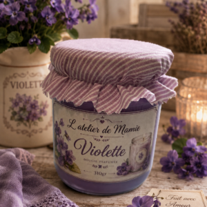 Bougie violette 🫟🫟