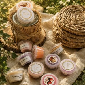 Fondants parfumés en pot 🌺🍀🥮🧁🌸🍓