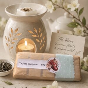 Tablette parfumée Thé blanc 🧋🎀